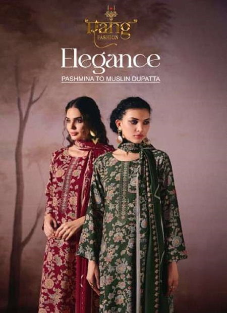 Elegance By Rang Pashmina Printed Dress Material Wholesale Shop In Surat

